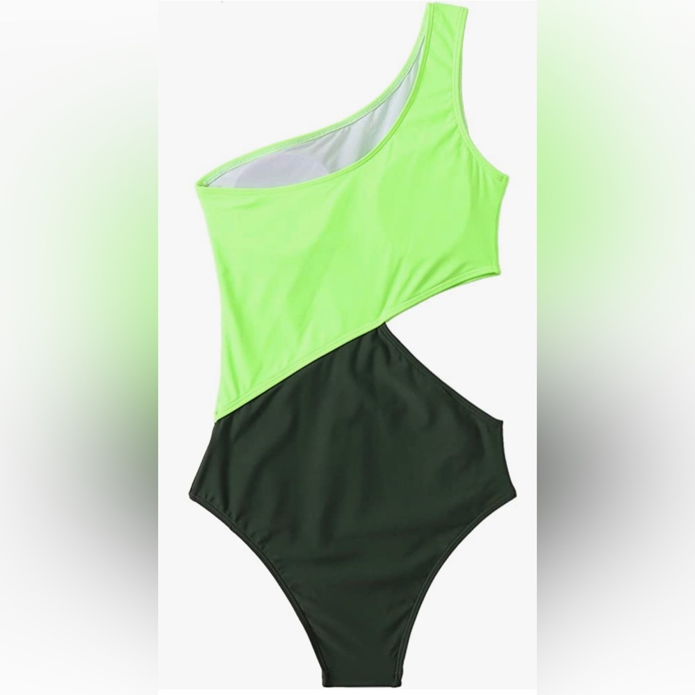 ColourBlock One-Piece - Picture 3 of 9
